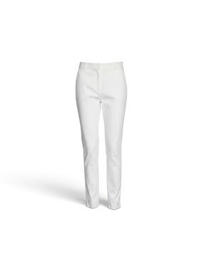 MaxMara Studio White Slim Pants